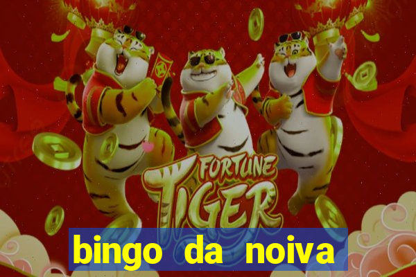 bingo da noiva para imprimir